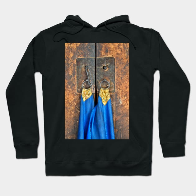 Tibetan Monastery Door Hoodie by AlexaZari